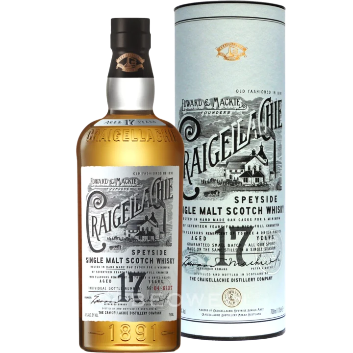 Craigellachie Scotch Whisky Single Malt Speyside 17 years